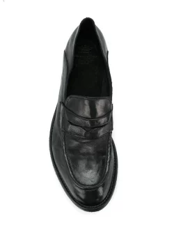 Officine Creative BLACK Mocassins En Cuir Femme -Officine Creative Soldes 12783007 12859664 600