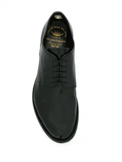 Officine Creative BLACK BLACK Derbies Anatomia Homme -Officine Creative Soldes 12784088 24251044 600
