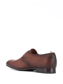 Officine Creative MARRONE Chaussures à Boucles à Design Tressé Homme -Officine Creative Soldes 15377579 27117809 600
