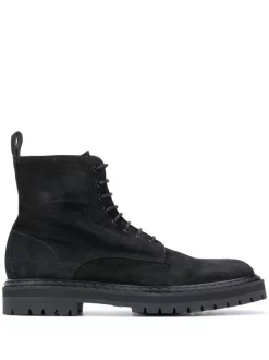 Officine Creative Palio Light Nero Bottines à Lacets Homme