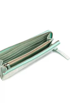 Officine Creative Portefeuille Signac Zippé Tout Autour 317 SALVIA -Officine Creative Soldes 15650305 28383786 600