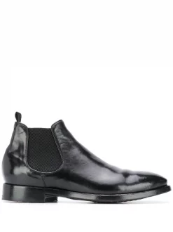 Officine Creative Bottines Chelsea Texturées Homme