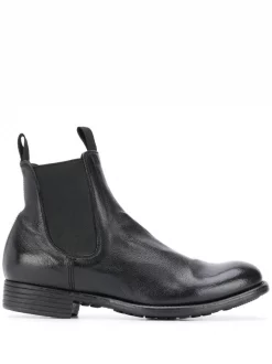 Officine Creative BLACK Bottines Chelsea Classiques Femme