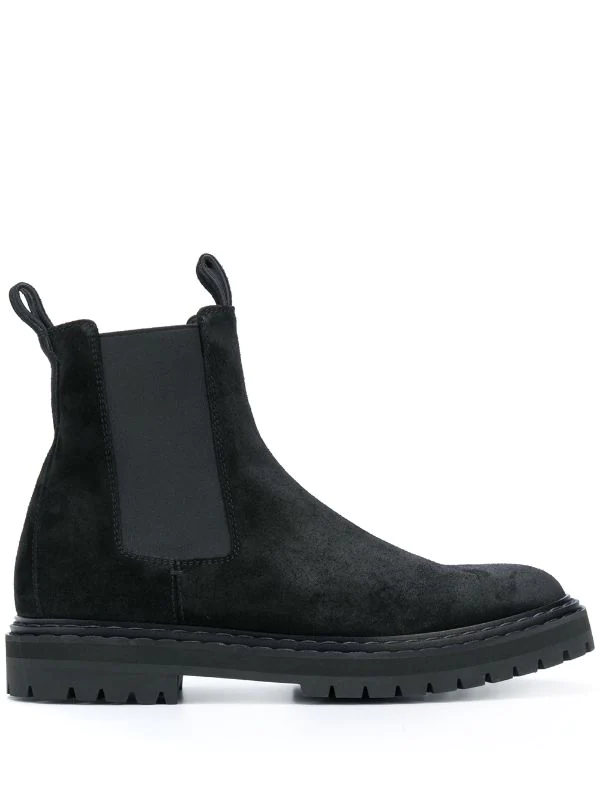 Officine Creative 1000 NERO Bottines Texturées Homme 3 Officine Creative 1000 NERO Bottines Texturées Homme
