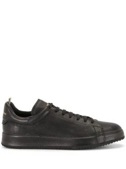 Officine Creative BLACK Baskets Texturées Homme