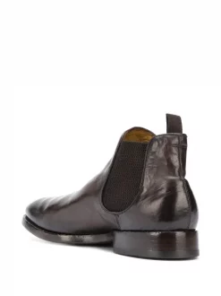 Officine Creative Bottines à Design élastique Brown -Officine Creative Soldes 15802335 29070057 600