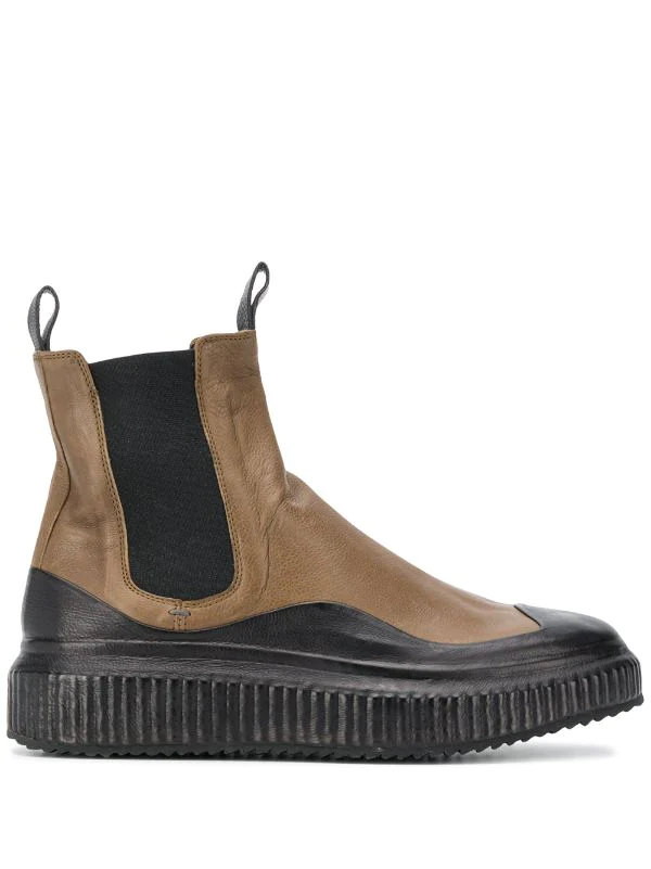 Officine Creative Bottines à Plateforme NERO/FORESTA 3 Officine Creative Bottines à Plateforme NERO/FORESTA