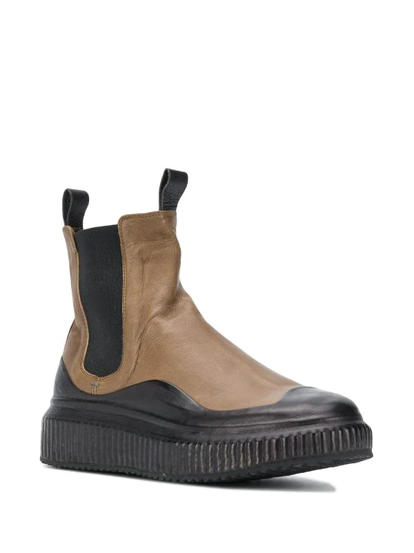 Officine Creative Bottines à Plateforme NERO/FORESTA 4 Officine Creative Bottines à Plateforme NERO/FORESTA – Image 2