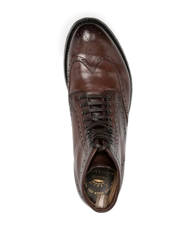 Officine Creative Bottines à Lacets MARRONE 6 Officine Creative Bottines à Lacets MARRONE – Image 4