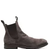Officine Creative Chocolate Bottines à Bout Rond Femme -Officine Creative Soldes 16044175 29959700 600