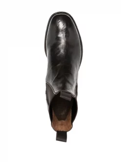 Officine Creative Bottines Chelsea Harbus CIGAR -Officine Creative Soldes 16060550 30029144 600