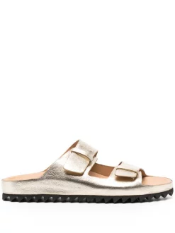 Officine Creative Sandales à Effet Métallisé Femme