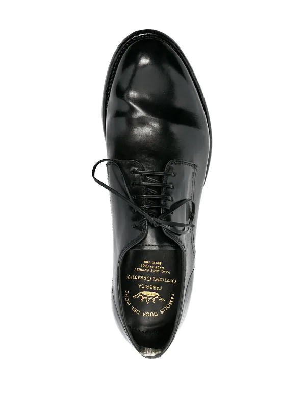 ( Nouvelle Collection ) Officine Creative NERO Chaussures Oxford En Cuir Homme 6 ( Nouvelle Collection ) Officine Creative NERO Chaussures Oxford En Cuir Homme – Image 4