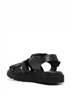 Officine Creative NERO Sandales Ulla 5 En Cuir Femme -Officine Creative Soldes 16353993 32213144 600