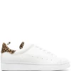 Officine Creative BIANCO SAND Baskets à Imprimé Léopard Femme -Officine Creative Soldes 16353995 31467126 600