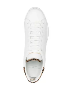 Officine Creative BIANCO SAND Baskets à Imprimé Léopard Femme -Officine Creative Soldes 16353995 31467127 600