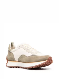 Officine Creative Baskets En Daim à Design D'empiècements Femme -Officine Creative Soldes 16355280 31466399 600