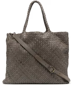 Officine Creative Sac à Main à Design Tissé Femme