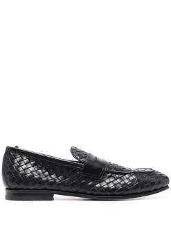 Officine Creative Mocassins à Design Tissé Homme