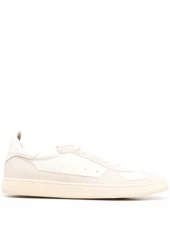 Officine Creative Baskets En Cuir IVORY TOFU