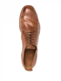 Officine Creative Derbies Stereo 3 En Cuir CUOIO BORDO' SCURO -Officine Creative Soldes 16360626 31635494 600
