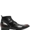 Officine Creative Bottines Stereo 4 En Cuir CIOCCOLATO SUPERNERO -Officine Creative Soldes 16360627 31635495 600