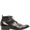Officine Creative Bottines Stereo 4 à Lacets T. MORO