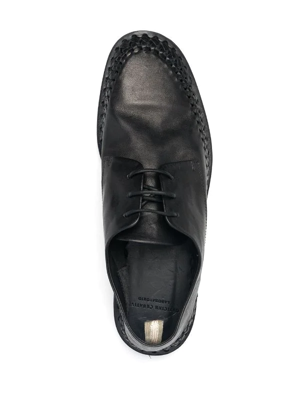 Officine Creative Chaussures Lacées à Liseré En Cuir NERO 6 Officine Creative Chaussures Lacées à Liseré En Cuir NERO – Image 4
