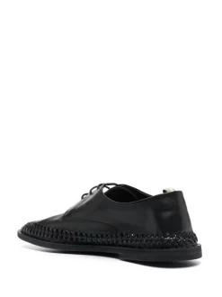 Officine Creative Chaussures Lacées à Liseré En Cuir NERO 8 Officine Creative Chaussures Lacées à Liseré En Cuir NERO -Officine Creative Soldes 16360650 31595100 600