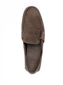 Officine Creative VIGOGNA BROWN Mocassins En Daim à Boucle Homme -Officine Creative Soldes 16603764 32420383 600