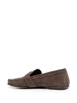 Officine Creative VIGOGNA BROWN Mocassins En Daim à Boucle Homme -Officine Creative Soldes 16603764 32430448 600