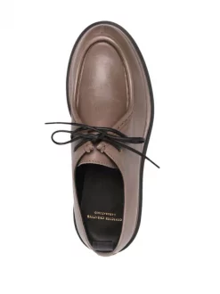 Officine Creative Derbies En Cuir De Veau Poli WALNUT -Officine Creative Soldes 16862870 33727215 600