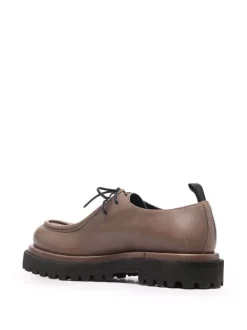 Officine Creative Derbies En Cuir De Veau Poli WALNUT -Officine Creative Soldes 16862870 33727217 600