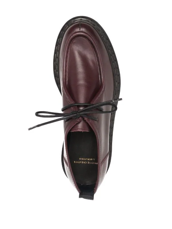 Officine Creative Derbies Lydona En Cuir TRUFFLE 6 Officine Creative Derbies Lydona En Cuir TRUFFLE – Image 4