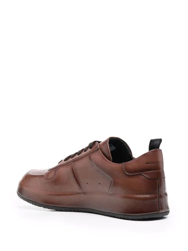 Officine Creative Baskets En Cuir à Design à Empiècements MARRONE 5 Officine Creative Baskets En Cuir à Design à Empiècements MARRONE – Image 3