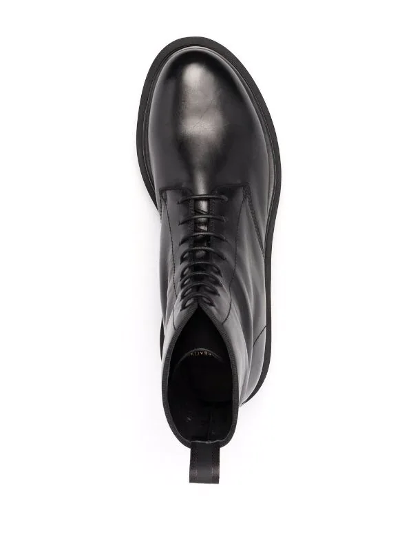 Officine Creative Bottines En Cuir à Effet Poli Homme 6 Officine Creative Bottines En Cuir à Effet Poli Homme – Image 4