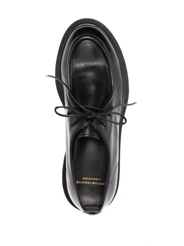 Officine Creative NERO Chaussures En Cuir à Effet Poli Homme 6 Officine Creative NERO Chaussures En Cuir à Effet Poli Homme – Image 4