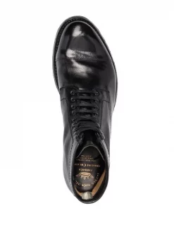 Officine Creative Bottines En Cuir à Lacets NERO -Officine Creative Soldes 16863174 33581471 600