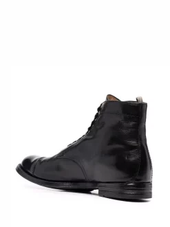 Officine Creative Bottines En Cuir à Lacets NERO -Officine Creative Soldes 16863174 33583498 600