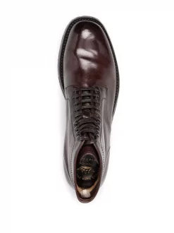 Officine Creative MORO 9 Bottines En Cuir à Lacets Homme -Officine Creative Soldes 16863175 33584821 600