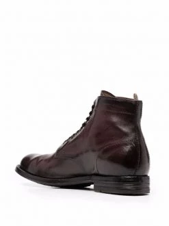 Officine Creative MORO 9 Bottines En Cuir à Lacets Homme -Officine Creative Soldes 16863175 33585293 600