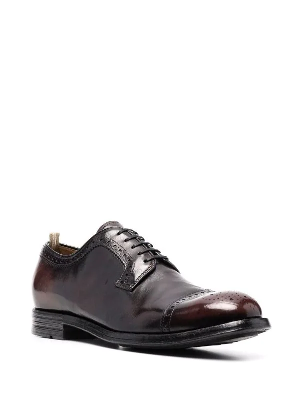 Officine Creative Derbies En Cuir CAFFE'/SUPERNERO 4 Officine Creative Derbies En Cuir CAFFE'/SUPERNERO – Image 2