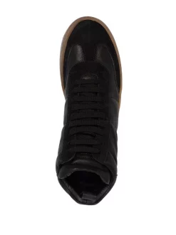 Officine Creative Baskets En Cuir BLACK -Officine Creative Soldes 16864163 33596109 600