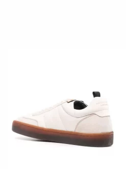 Officine Creative Baskets En Cuir IVORY/TOFU -Officine Creative Soldes 16864164 33584654 600