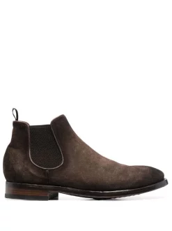 Officine Creative Bottines En Daim OLIVA