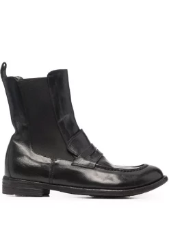 Officine Creative Mocassins Montants Lexicon En Cuir Femme