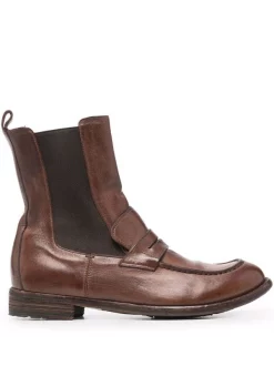 Officine Creative Bottes Lexikon En Cuir Femme