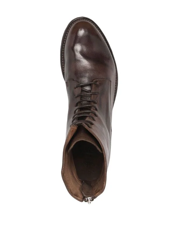 Officine Creative Bottines En Cuir à Lacets CAFFE'/T.MORO 25 6 Officine Creative Bottines En Cuir à Lacets CAFFE'/T.MORO 25 – Image 4