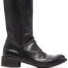 Officine Creative NERO Bottes Lison En Cuir Femme