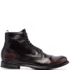 Officine Creative Bottines Anatomia En Cuir Homme -Officine Creative Soldes 16864261 33581439 600